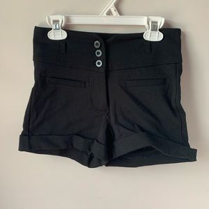 Black shorts